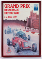 MONACO: Three framed items related to Monaco classic events [Location: Melbourne] - 3