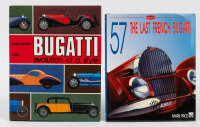 BUGATTI: Two hardcover books on Bugatti [Location: Melbourne]