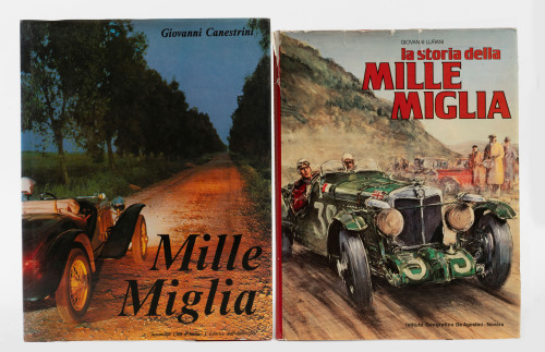 647 · MILLE MIGLIA: Two hardcover books on the Mille Miglia
