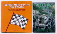 MOTOR RACING: Two hardcover books covering Motor Racing, Ireland & Scotland [Location: Melbourne]