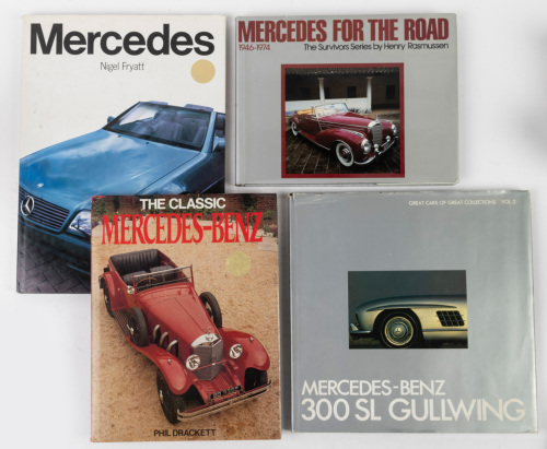 680 · MERCEDES-BENZ: Four hardcover books on Mercedes-Benz