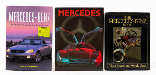 683 · MERCEDES-BENZ: Three hardcover books on Mercedes-Benz