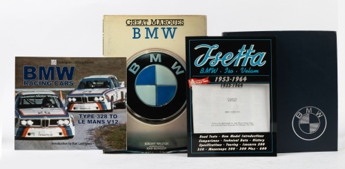 BMW: Four books on BMW, including 'BMW - A History' by Halwart Schrader