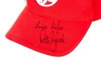 BROCK: A signed Holden hat, signed by Peter Brock - 2
