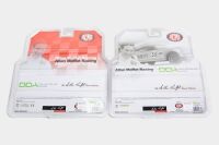 MOFFAT: Four DDA 1:64 scale Allan Moffat Racing model packs, featuring Ford ramp trucks and Mustangs - 5