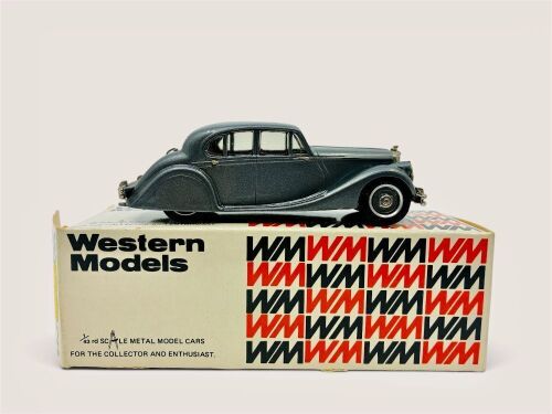 JAGUAR MK V: A 1:43 scale 1949 Jaguar Mk V by Western Models with original packaging [Location: Sydney]