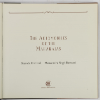 MAHARAJAS: 'The Automobiles of the Maharajas' by Sharada Dwivedi & Manvendra Singh Barwani, hardcover book, printed 2004 [Location: Melbourne] - 2