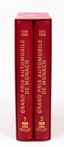 760 · MONACO: 'Grand Prix Automobile De Monaco 1929-1996' by Gerard Flocon, Christian Moity & David Waldron, two hardcover book set in slipcase, limited edition (101/3500), 1996