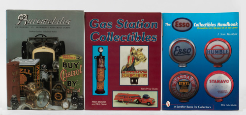 COLLECTIBLES: Three books relating to automotive collectibles