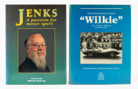 MOTOR RACING: Two hardcover books relating to motor racing [Location: Melbourne]