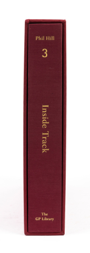 PHIL HILL: 'Inside Track - Phil Hill - The Racing Autobiography 1927-1967' by Phil Hill & Doug Nye, hardcover book in slipcase, published 2017