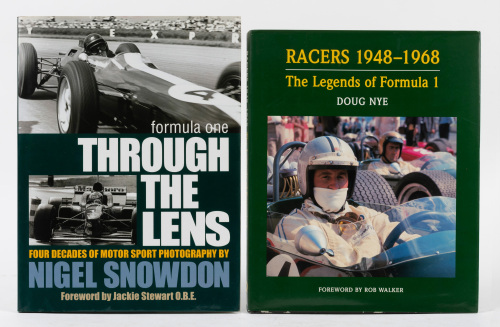 782 · FORMULA ONE: Two hardcover books relating to Formula One