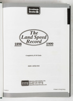 LAND SPEED: 'The Land Speed Record 1898 - 1999' by Brooklands Books, hardcover book in slipcase, limited edition (579/600), published 2000 [Location: Melbourne] - 2