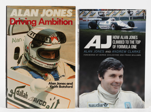 792 · ALAN JONES: Two books relating to Alan Jones
