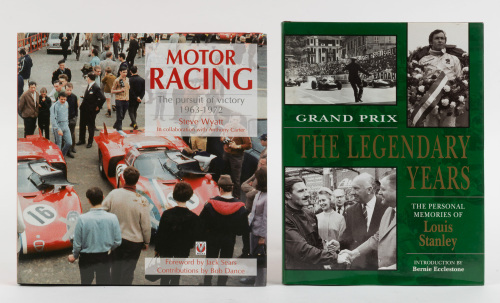 MOTOR RACING: Two hardcover books relating to motor racing