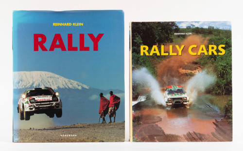 797 · RALLY CARS: Two hardcover books relating to rally cars