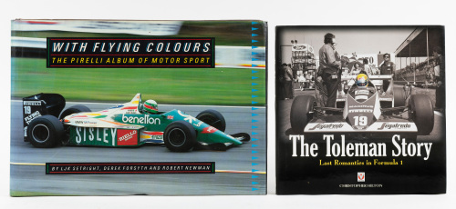 MOTOR RACING: Two hardcover books relating to motor racing