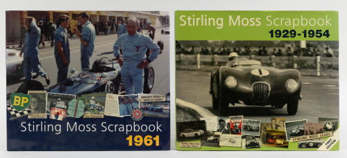 STIRLING MOSS: Two hardcover books relating to Stirling Moss
