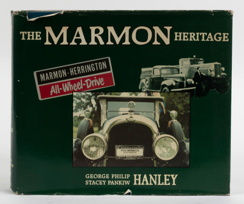 MARMON: 'The Marmon Heritage' by George Philip Hanley & Stecey Pankiw Hanley, hardcover book, published 1985