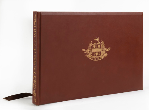817 · CORD: 'Errett Lobban Cord - His Empire, His Motor Cars: Auburn, Cord, Duesenberg' by Griffith Borgeson, hardcover book, limited edition (723/2500), signed by the author, published 1984
