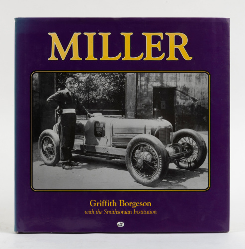829 · MILLER: 'Miller' by Griffith Borgeson, hardcover book, published 1993