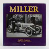 MILLER: 'Miller' by Griffith Borgeson, hardcover book, published 1993 [Location: Melbourne]