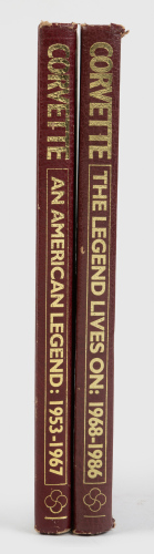 CORVETTE: Two hardcover books relating to Corvette by Automobile Quarterly