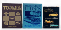 AMERICAN: Three hardcover books relating to American makes [Location: Melbourne]