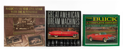 846 · AMERICAN: Three hardcover books relating to American automobiles