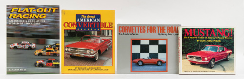 852 · AMERICAN: Four hardcover books relating to American cars