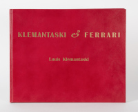 KLEMANTASKI: 'Klemantaski & Ferrari' leatherbound limited edition (168/200) book by Louis Klemantaski, signed by the author [Location: Melbourne] - 3