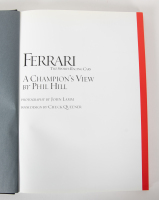 PHIL HILL: 'Ferrari - A Champion's View' hardcover book by Phil Hill [Location: Melbourne] - 3