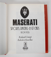 MASERATI: Two hardcover books on Maserati Racing Cars [Location: Melbourne] - 4