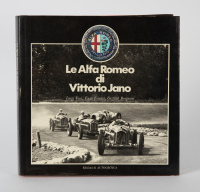 ALFA ROMEO: 'Le Alfa Romeo di Vittorio Janno' hardcover book by Luigi Fusi, Enzo Ferrari & Griffith Borgeson [Location: Melbourne]