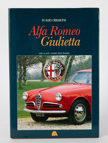GIULIETTA: 'Alfa Romeo Giulietta' hardcover book by Angelo Tito Anselmi
