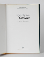 GIULIETTA: 'Alfa Romeo Giulietta' hardcover book by Angelo Tito Anselmi [Location: Melbourne] - 3