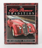 ALFA ROMEO: 'The Alfa Romeo Tradition' hardcover book by Griffith Borgeson [Location: Melbourne]