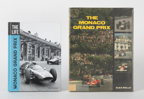 641 · MONACO: Two hardcover books on the Monaco Grand Prix