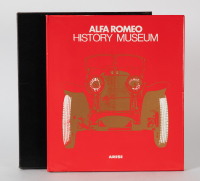 ALFA ROMEO: 'Alfa Romeo History Museum' hardcover book within slipcase [Location: Melbourne]