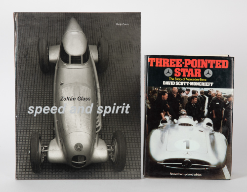 676 · MERCEDES-BENZ: Two hardcover books on Mercedes-Benz