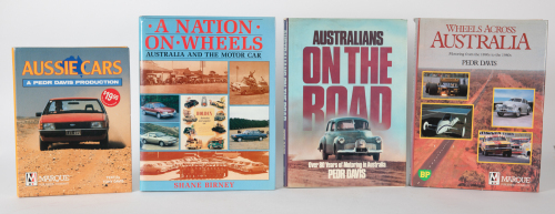 AUSTRALIAN: Four hardcover books relating to Australian motoring