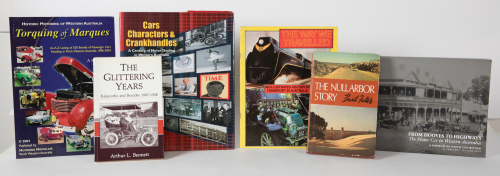 732 · AUSTRALIAN: A group of six books mostly relating to motoring history of Western Australia in particular