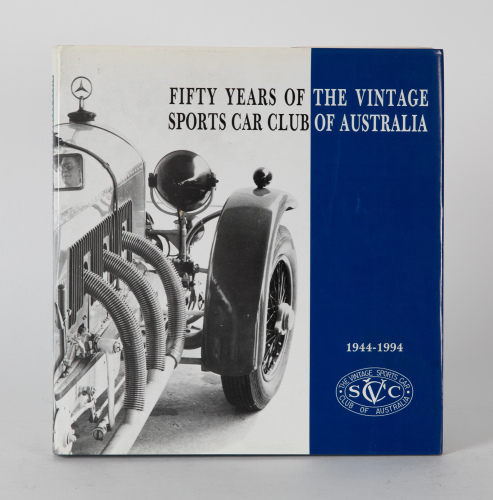 737 · V.S.C.C.O.A: 'Fifty Years of the Vintage Sports Car Club of Australia 1944-1994' by Turton & Armstrong, limited edition (358/500), 1994