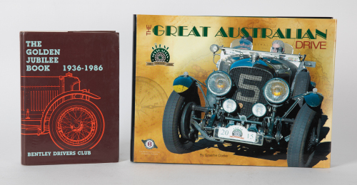 BENTLEY: Two hardcover books relating to the Bentley Drivers Club