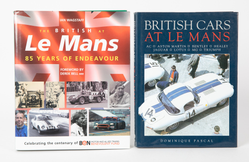 634 · LE MANS: Two hardcover books covering British involvement at Le Mans