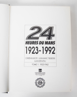 LE MANS: A two volume hardcover book set, titled '24 Heures Du Mans 1923-1992' by Christian Moity, Jean-Marc Teissedre and Alain Bienvenu [Location: Melbourne] - 2