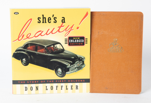 HOLDEN: Two books relating to Holden