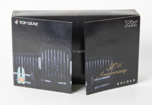 721 · HOLDEN: A Trax 1:43 scale Holden FX 50th Anniversary twin pack, includes 48/215 sedan & 50/2016 ute (#TRS15) in original display box