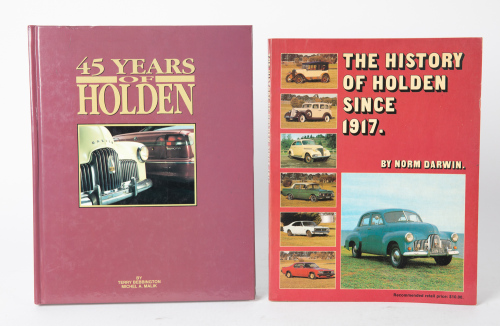HOLDEN: Two books relating to Holden history