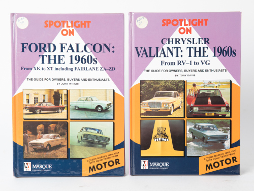 AUSTRALIAN: Two hardcover books relating to Australian cars